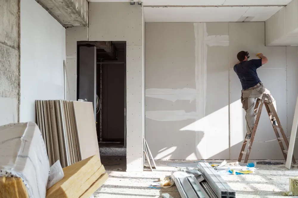 Mur plâtre